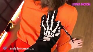 White Mask fucked Velma on Halloween evening in the hottest cosplay scene