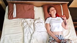 A sexy wife ensures her husband doesn’t have a load before work