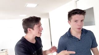 A busty woman has an orgy with her four nephews