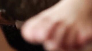 Young hippie girl from Britain gets fucked by a huge white cock