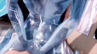 Miku's Sex One Mind No Rationality Hentai MMD - Miku's Service