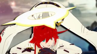 The Lewd Succubus Jack-O Challenge for Halloween in Guilty Gear style