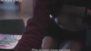 My classmate is sucking cock for a good mark, a common tale