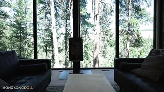 A girl lives in the woods alone and masturbates with her fingers - Episode 0 - Foreplay and teaser