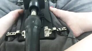 Fucked by a machine and came like crazy