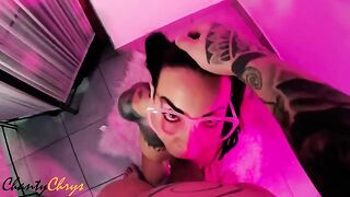 Horny DOLL ChantyChrys wants to be smeared with cream on the lollipop