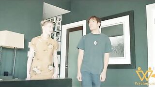 Young blonde Melody Marks gets fucked by Asian hung in HD