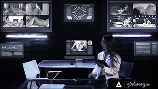 Girlsway presents a hardcore squirting threesome with Adriana Chechik and Alexis Fawx