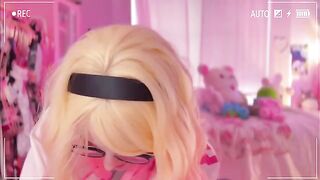 SpiderGwen uses my cock in an intense homemade scene