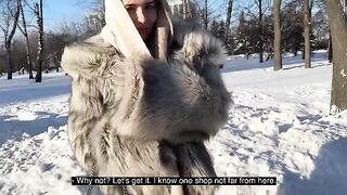 Walking the dog turned into a hot sex session with a steamy slut