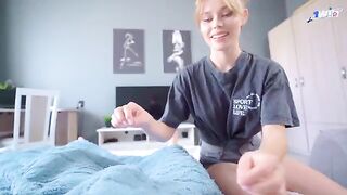 The stepsister couldn’t resist and got fucked by my cock