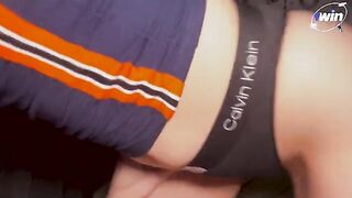 A sexy stepsister woke me up from a dream and fucked me hard
