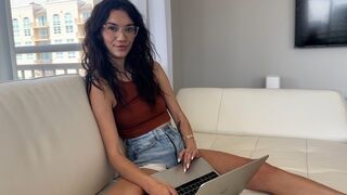Nudism trial with a horny step-sibling turned very hot