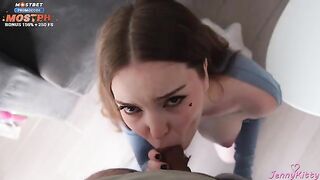 A young guy fucked his stepmom on a soft sofa at home