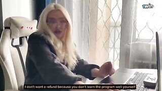 The misunderstanding with a tutor was solved by sex