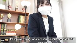 The gardener has rough sex with Asian teacher Mya Mya
