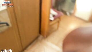 Girlfingered her ass at home, but desired more - a cock