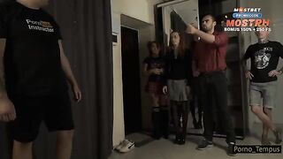 An orgy is taking place in the school with the teachers involved