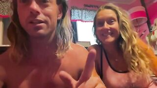 A man fucked his girlfriend at the lake with a beautiful view