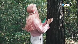 Got lost in the forest and met a forester with huge cock