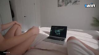 My step sister traded TV for sex when she was home alone