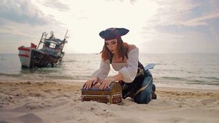 The true treasure was under Captain Sweetie Fox's panties, a spicy tale