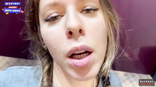 The flatmate girl doesn’t mind occasional sex in the kitchen, getting cum on her pigtails