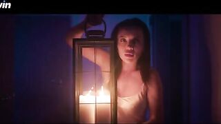 Hot and sexy MILF is getting fucked by a guy on Halloween night
