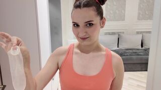 My stepsister forgot condom after sex with her BF