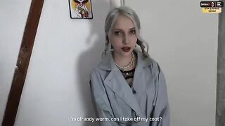 A random girl scared me, fortunately, turned out to be a nymphomaniac and we fucked