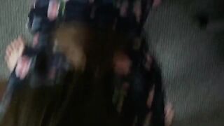 A step sister got caught with her secret porn modeling and was punished