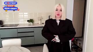 A disgruntled neighbor gets fucked hard by a hot blonde in POV