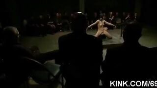 The leader was bondage and played with 10 vibrators! Infinite climax with no escape!