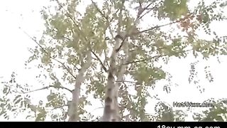 Asian brother forcibly engages in intimate act with his sister in a prank