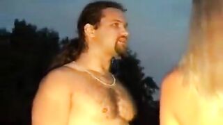 A group of Russian girls fucked at an Ibiza party