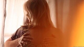 Relaxing big boobs massage with a sexy blonde, just what she needs