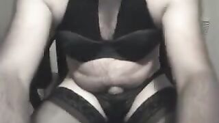 While jerking off, the second hand penetrates the ass hole