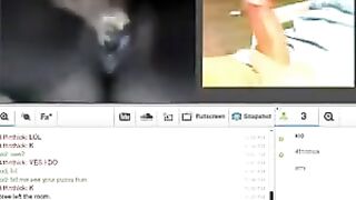 A man spying his wife fucking with a stranger on webcam