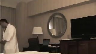 He brought a whore to the hotel room and started undressing her