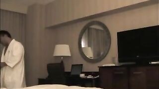 He brought a whore to the hotel room and started undressing her