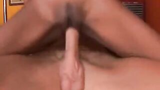 A white cock for a skinny black girl