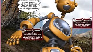 Sex with comic book robots is not so boring