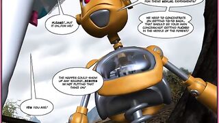 Sex with comic book robots is not so boring