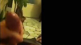 Fingered his cunt on the phone and removed it in 91porn style
