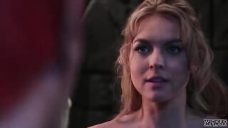 Blonde beauty Keira Nicole fucks passionately on the bed