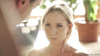 A thin wife gently rides her husband, showcasing Kiara Lord’s sensual prowess