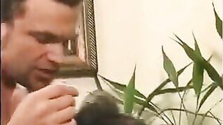 A 40-year-old man playing a joke felt up a girl's tits