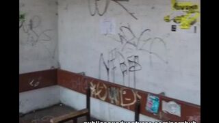 Babe was picked up at the bus stop and fucked well