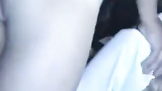Schoolgirl was raped by her stepbrother, he made cumshot on her