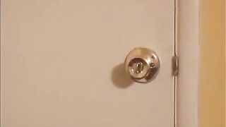 The cute Asian was fucked by a monster in the mouth